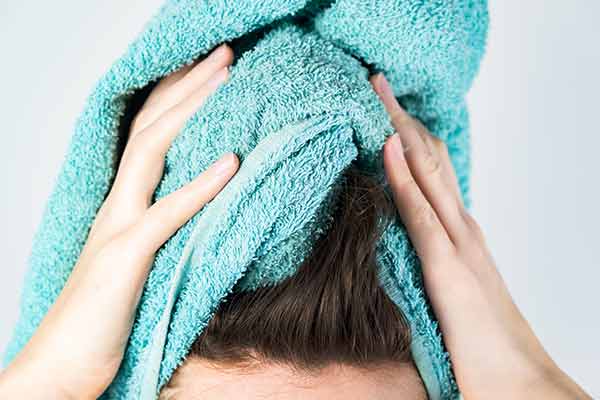 excessive hair fall prevention drying mfine
