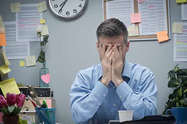 Unhealthy healthy workplace managers stress mfine 