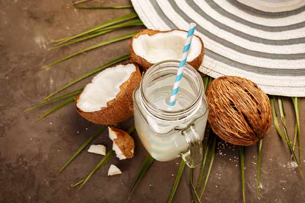 coconut water for dehydration