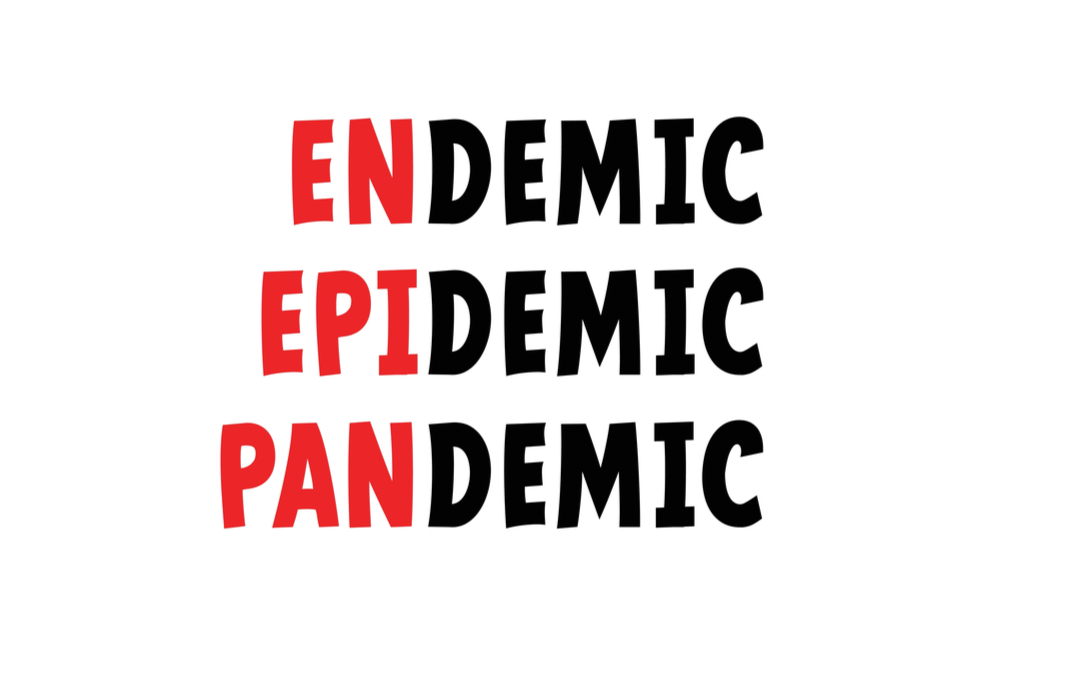 Pandemic vs Endemic vs Epidemic