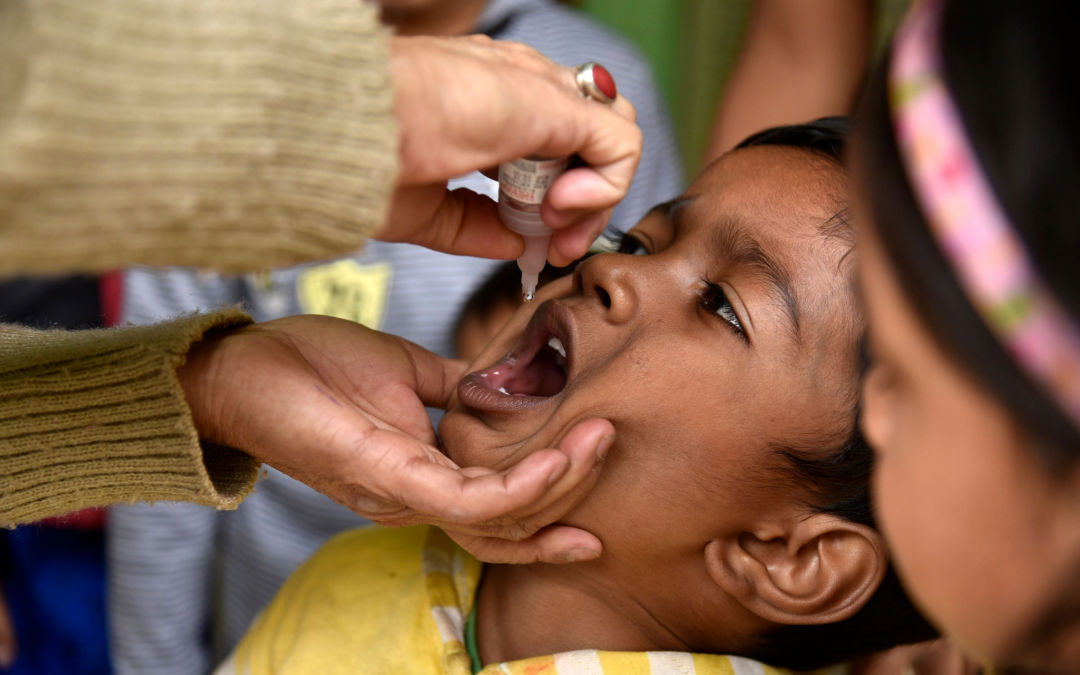 What is pulse polio?