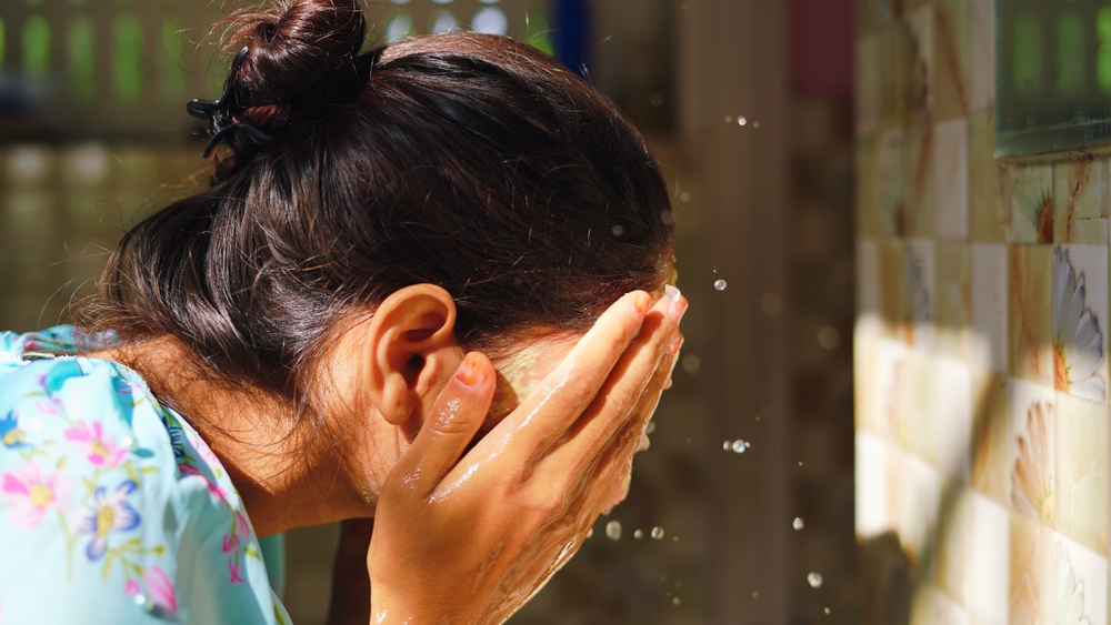 open pores treatment-wash your face