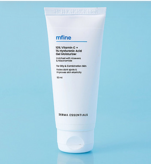 MFine 10% Vitamin C + 1% Hyaluronic Acid Gel Moisturizer